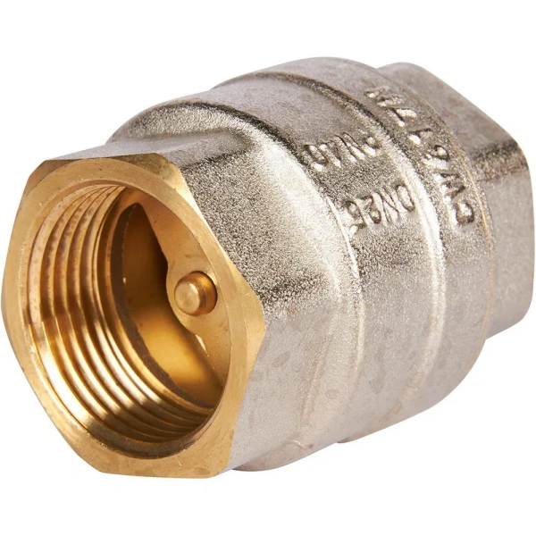 Клапан обратный  с металлическим седлом  1" ROMMER