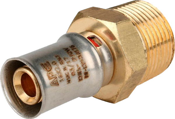 ПРЕСС Ниппель 16х3/4" нар. (APE)