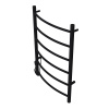 Полотенцесушитель VERONA 500/800 электрический L 6 перек. AZARIO(черный) (88219) Магазин сантехники Нижний Новгород