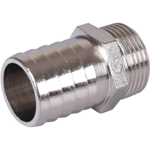 Штуцер 3/4" - 25 наруж. никель  GF