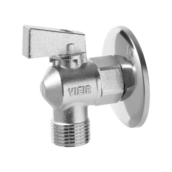 Угловой кран мат.хром."ViEiR"