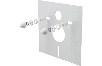 Прокладка шумоизоляционная для подвесного унитаза и бидэ