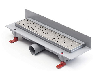 Водоотводящий желоб к стене 350mm Drops глянец