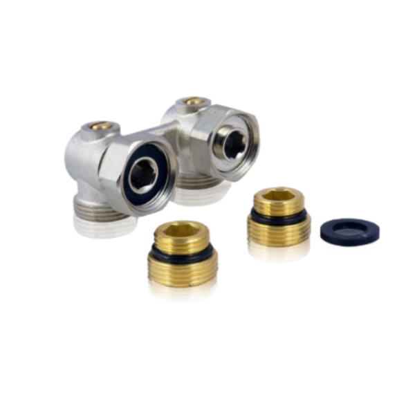 Вентиль для радиат. "Мультифлекс" 3/4"-УГЛОВОЙ "ViEiR" (48/1)