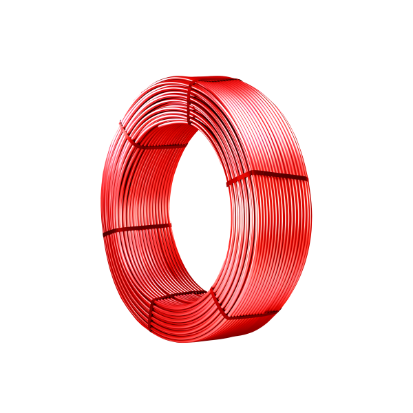 Труба из сшитого полиэтилена PE-Xa 16х2,0 OXYGEN BARRIER Miano КРАСНАЯ (200м)