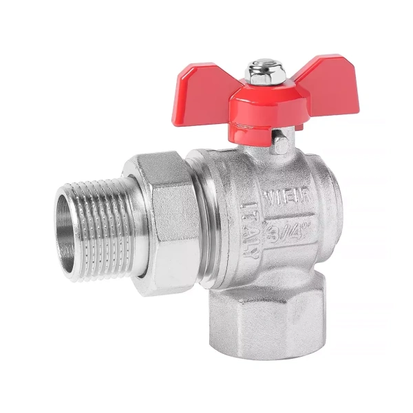 Кран шар. с американкой угловой VIEIR