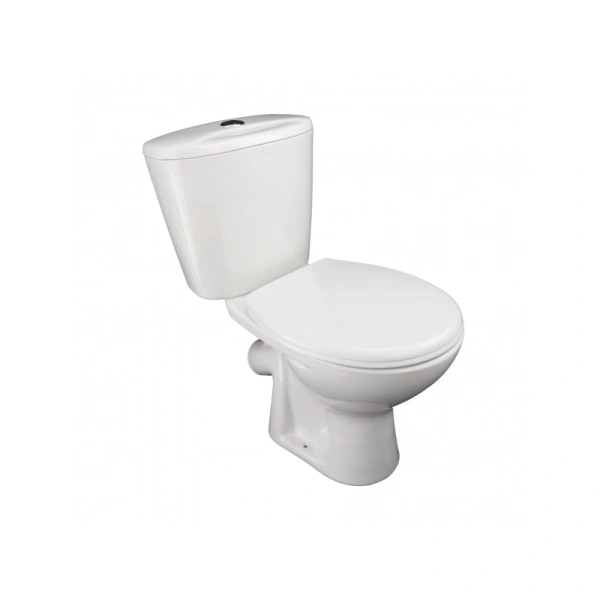 Унитаз-компакт "Универсал NEW 45" (косой, нижн, сид, кноп.арм) МОНОКОРОБ (г.Лобня)