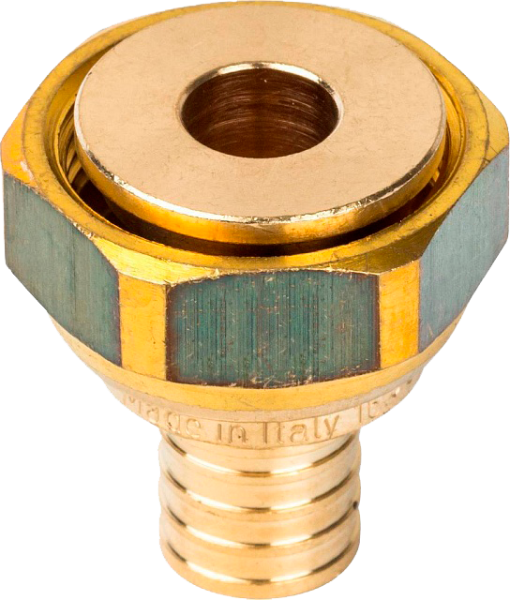 Переходник с нак. гайкой 16x3/4" STOUT для сшитого п/э