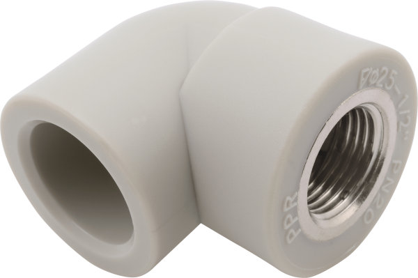 Колено с мет.резьбой внутренней (FV-plast)