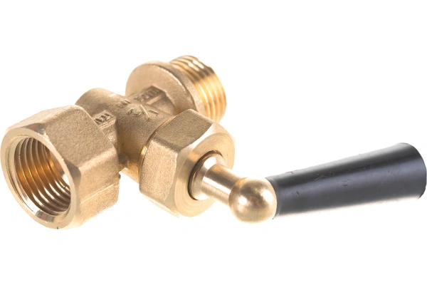 Запорный кран для манометра RM15 -1/2  НР/ВРWatts