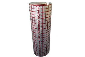 Подложка для системы "Теплый пол" (3мм, 15м2) с разметкой