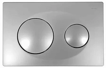 Панель смыва AZARIO хром-глянец (круглая)