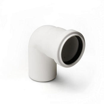 Отвод 050x87 Stilte белый 