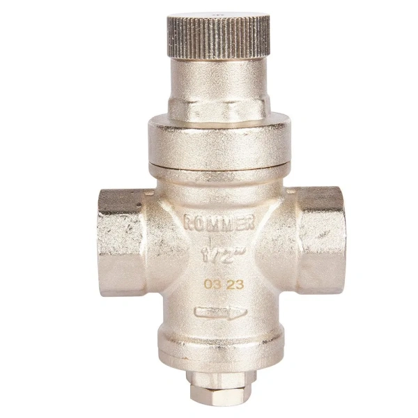 Редуктор давления поршневой PN16 вн/вн  1/2"  ROMMER