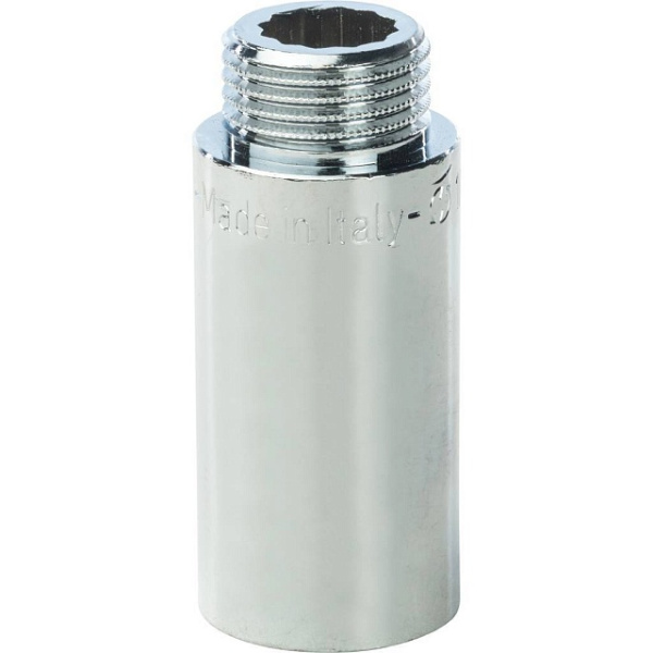 Удлинительная гайка  усилен.  1/2" х  50 хром GF-Stout