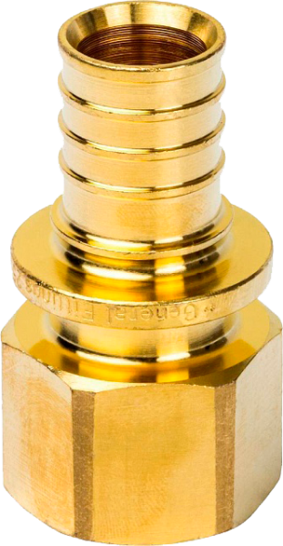 Переходник с вн. резьбой 25x3/4" STOUT для сшитого п/э