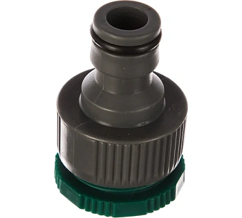 Адаптер внешний пластиковый 1/2" - 3/4" (для б/съема)