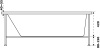 Сборный каркас к ванне 170*70, 170*75 Магазин сантехники Нижний Новгород