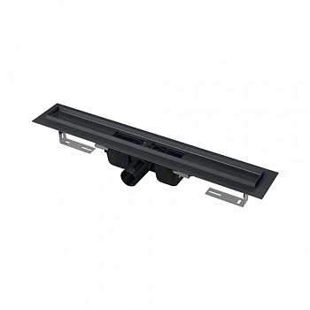 Водоотводящий желоб APZ1 BLACK - 650  Alca (черный-мат)