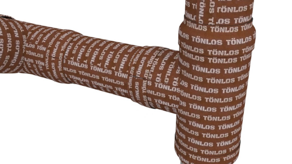 Шумоизоляция канал. труб TONLOS PIPE (D110мм, толщ. 8мм, L до 3м Магазин сантехники Нижний Новгород