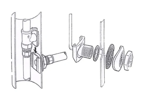 Адаптер скважинный 1" ViEiR Магазин сантехники Нижний Новгород