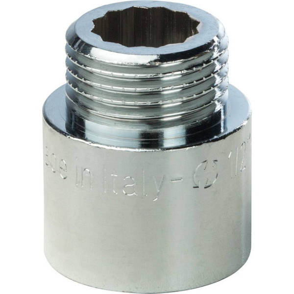 Удлинительная гайка  усилен.  1/2" х  20  хром GF-Stout