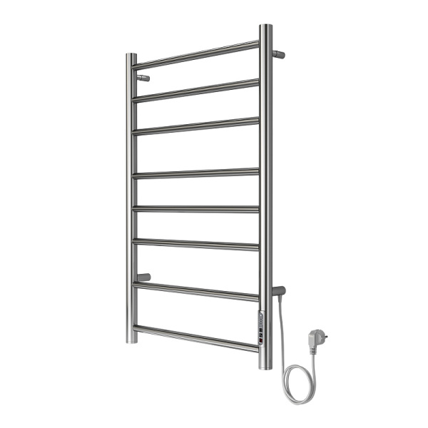 Полотенцесушитель PARMA 500/800 электрический R 8 перек. AZARIO(хром)