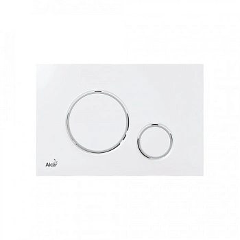 М 770 Кнопка управления  Alca Plast  (белый/хром-глянец)