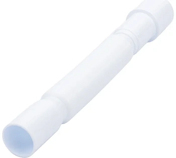 Гибкая труба 40х40/50 (400-800 мм) без гайки АНИ пласт (100/1)