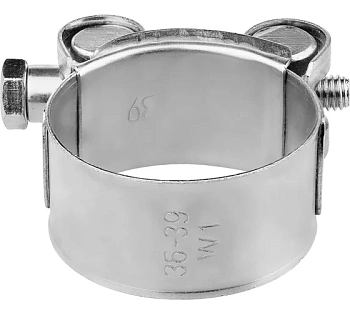 Хомут силовой оцинк. 36 - 39 мм, MP-У