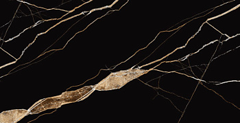 Керамический гранит AZARIO VOLCANO BLACK 600х1200 High Glossy (2шт/уп)