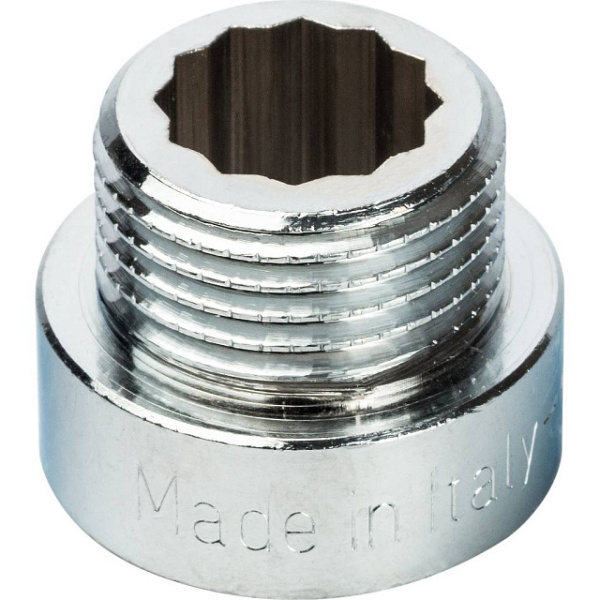 Удлинительная гайка  усилен.  1/2" х  10  хром GF-Stout