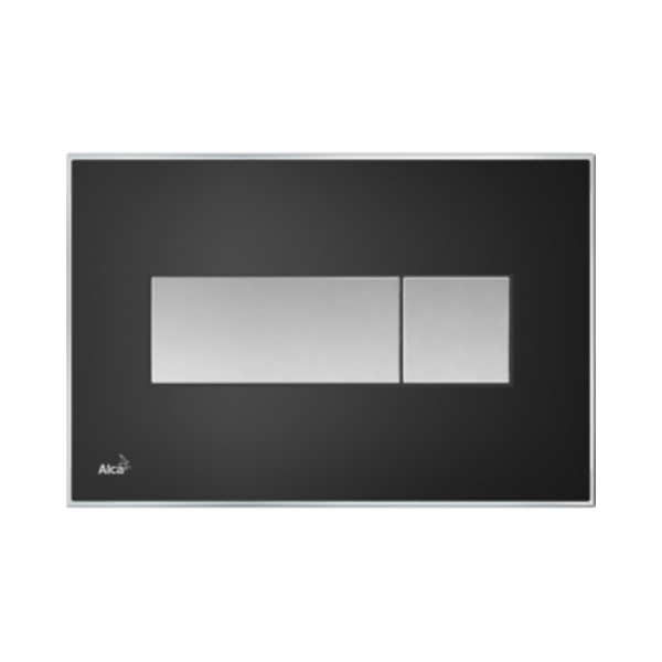 М1374 Кнопка управления систем инстал. доска черная-глянцевая